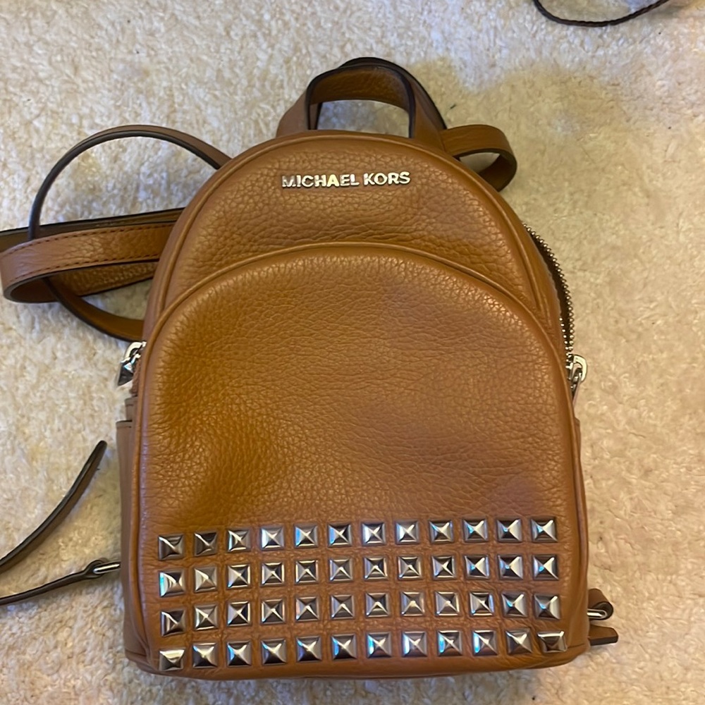Michael kors mini backpack